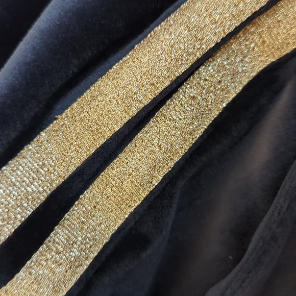 INC International Concepts Men's Side Stripe Black Velour Joggers NWT Size 2XL - Picture 12 of 16